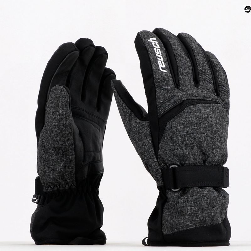 Rękawice narciarskie Reusch Primus R-TEX XT black/black melange 8