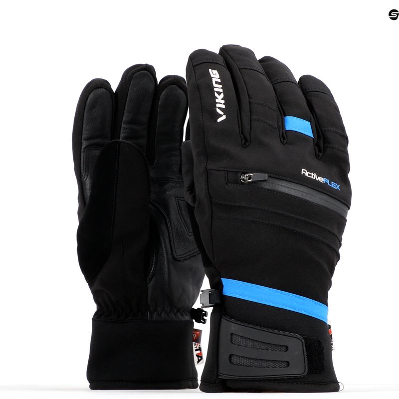 Rękawice narciarskie męskie Viking Kuruk Ski blue 8
