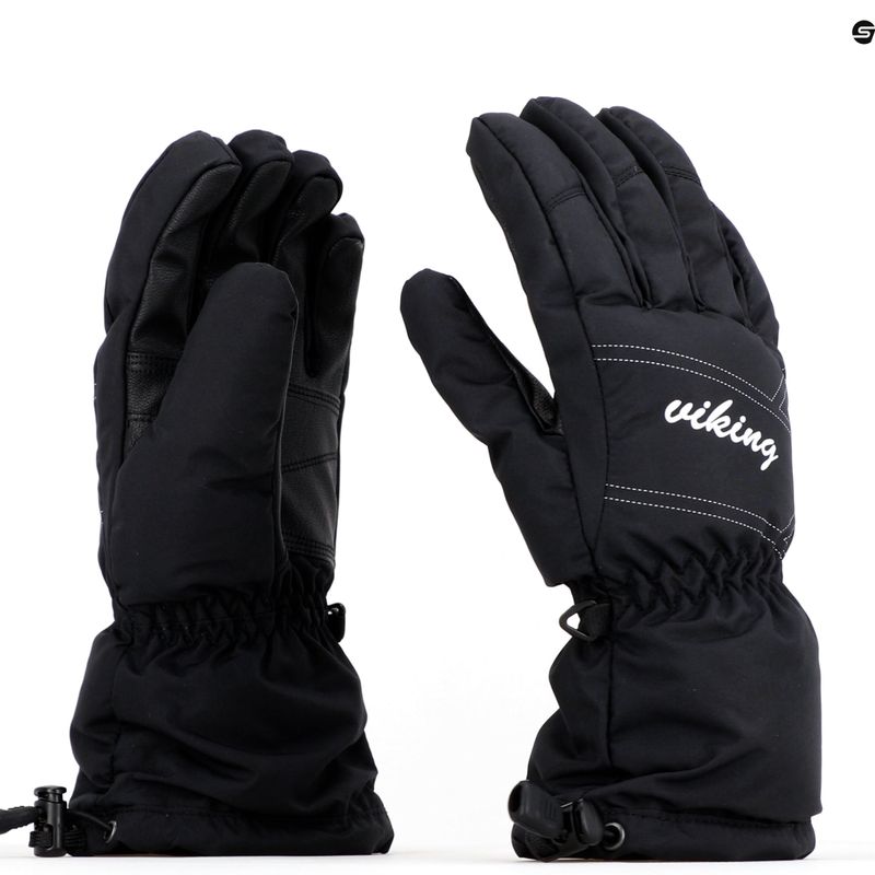 Rękawice narciarskie damskie Viking Strix Ski black 8