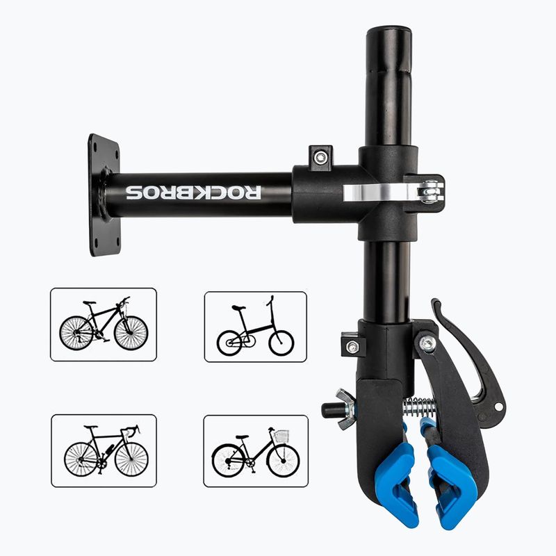 Stojak rowerowy serwisowy Rockbros 27210002001 black 4