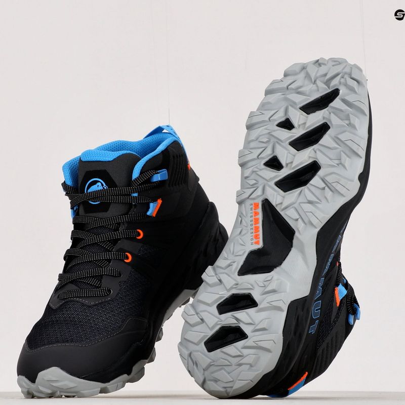 Buty turystyczne  damskie Mammut Sertig II Mid GTX dark titanium/light gentian 12