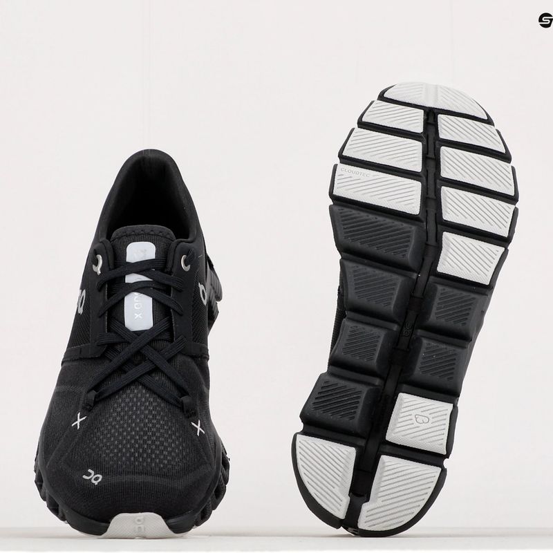 Buty do biegania damskie On Running Cloud X 3 black 11