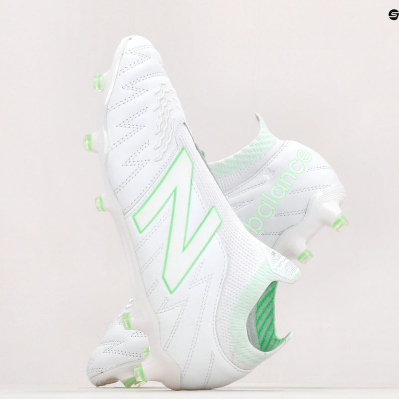 Buty piłkarskie męskie New Balance Tekela V3+ Pro Leather FG white 10