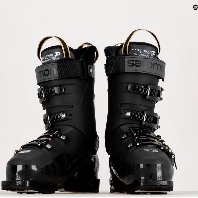Buty narciarskie damskie Salomon S/Pro HV 90 W GW black/belluga/golden glaw 11