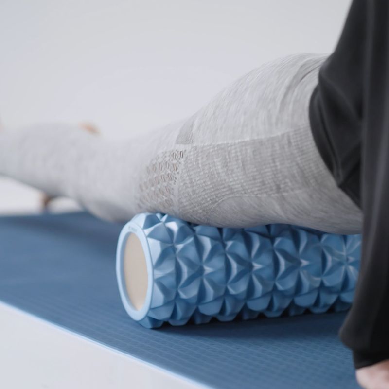 Roller do masażu XTREXO z wypustkami niebieski 13