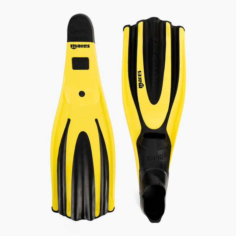 Płetwy do nurkowania Mares Avanti Superchannel FF yellow/black 2