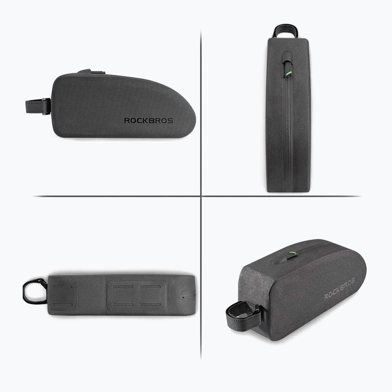 Torba rowerowa na ramę Rockbros AS-019 1,5 l black 2