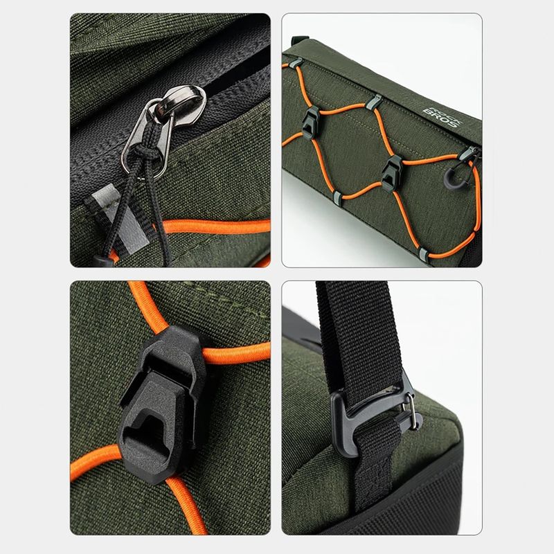 Torba rowerowa na kierownicę Rockbros 30110054 2,2 l green 3