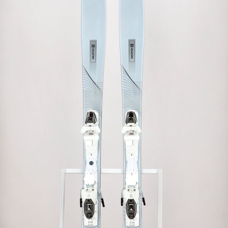 Narty zjazdowe damskie Salomon Stance W80 + wiązania M10 GW 10