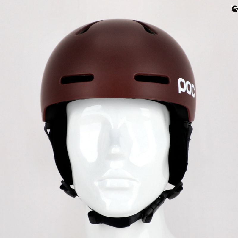 Kask narciarski POC Fornix MIPS garnet red matt 9