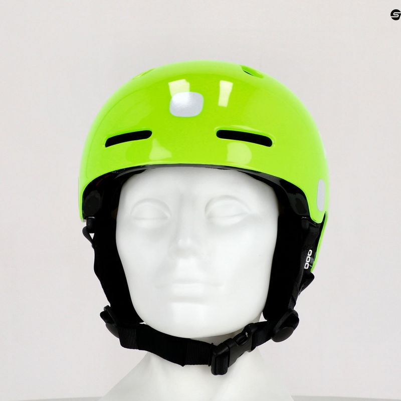 Kask narciarski dziecięcy POC Pocito Fornix MIPS Jr fluorescent yellow/green 14