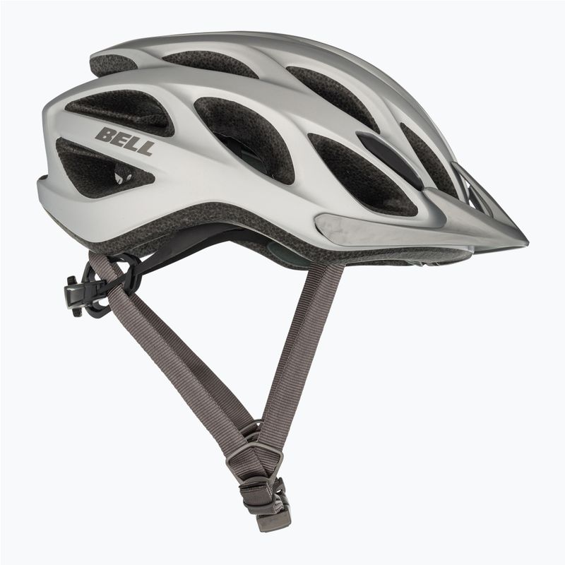 Kask rowerowy Bell Charger matte silver/titanium 4