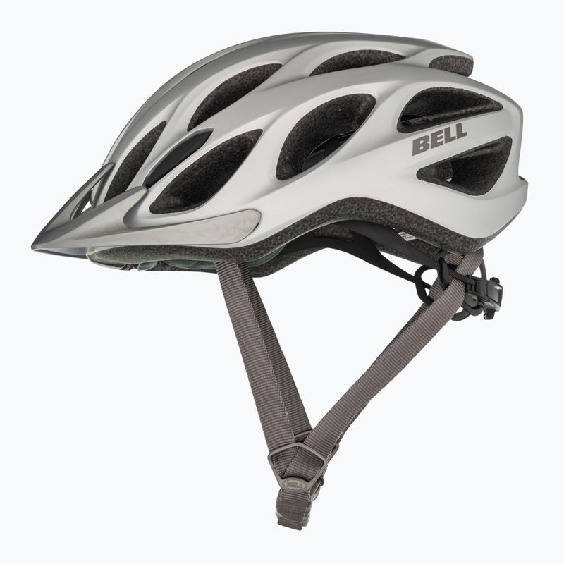 Kask rowerowy Bell Charger matte silver/titanium 5