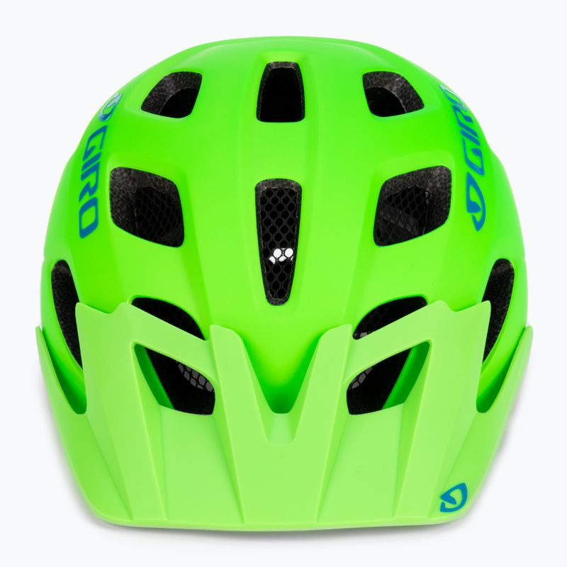 Kask rowerowy dziecięcy Giro Tremor Jr matte bright green 2