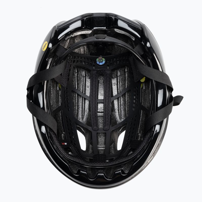 Kask rowerowy Giro Vanquish Integrated Mips matte black/gloss black/vivid road onyx 6