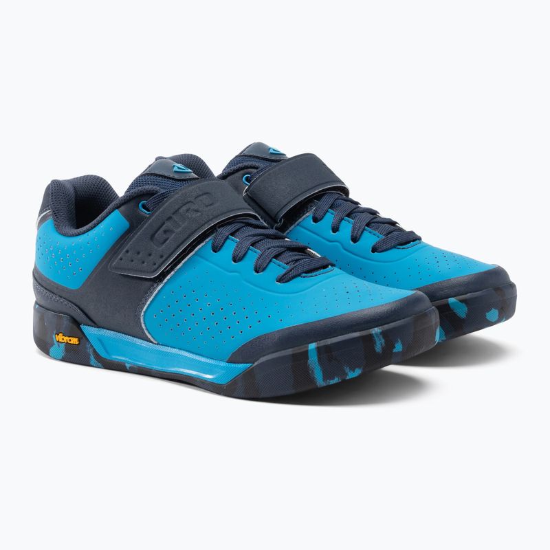 Buty rowerowe MTB męskie Giro Chamber II blue jewel midnight 5