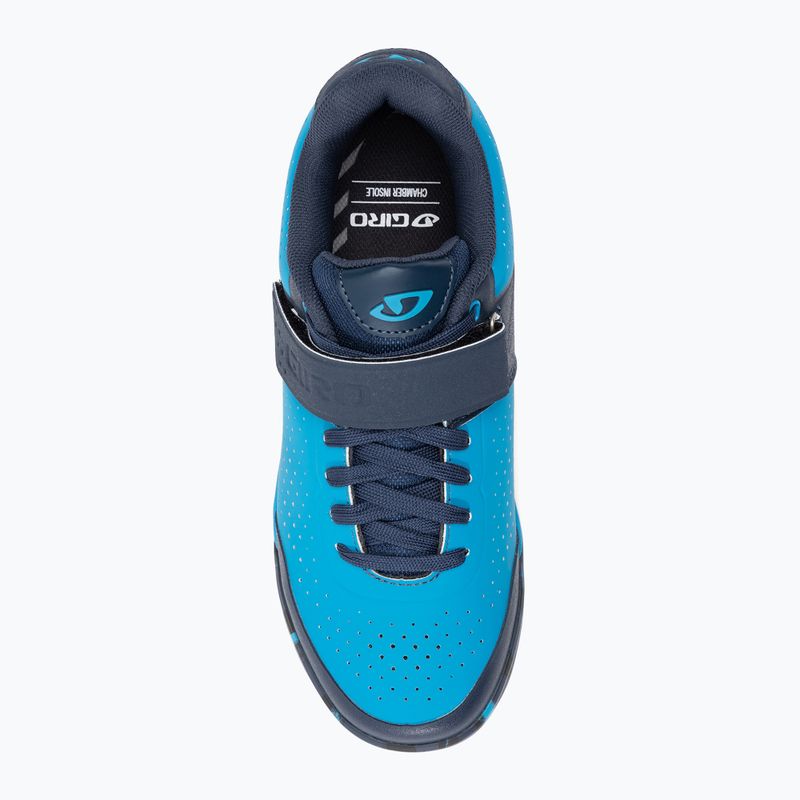 Buty rowerowe MTB męskie Giro Chamber II blue jewel midnight 6