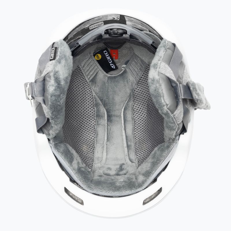 Kask narciarski Giro Avera Mips W matte white 6