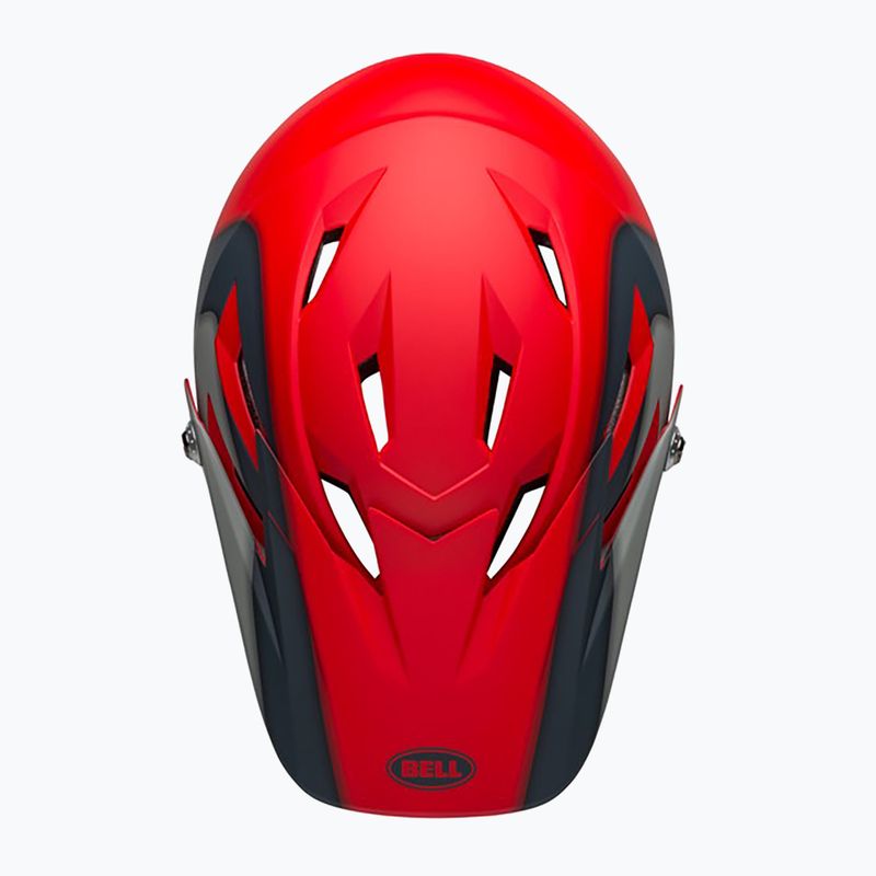 Kask rowerowy Bell Sanction matte crimson/slate/gray 4