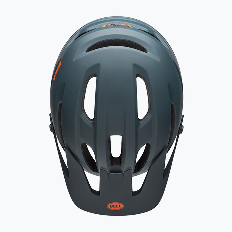 Kask rowerowy Bell 4Forty Integrated MIPS matte gloss slate/orange 4