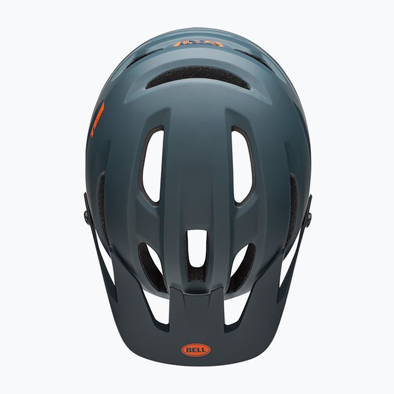 Kask rowerowy Bell 4Forty matte gloss slate/orange 4