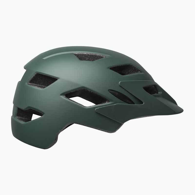 Kask rowerowy dziecięcy Bell Sidetrack Integrated Mips Jr matte dark green/orange 2