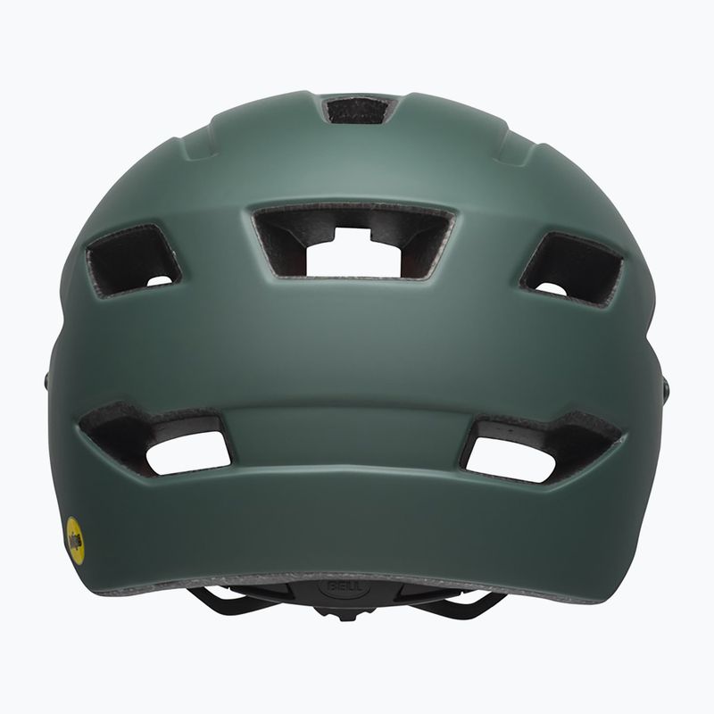 Kask rowerowy dziecięcy Bell Sidetrack Integrated Mips Jr matte dark green/orange 3