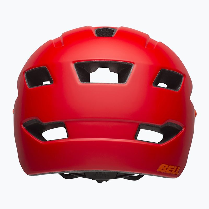 Kask rowerowy dziecięcy Bell Sidetrack Integrated MIPS Jr matte red/orange 3