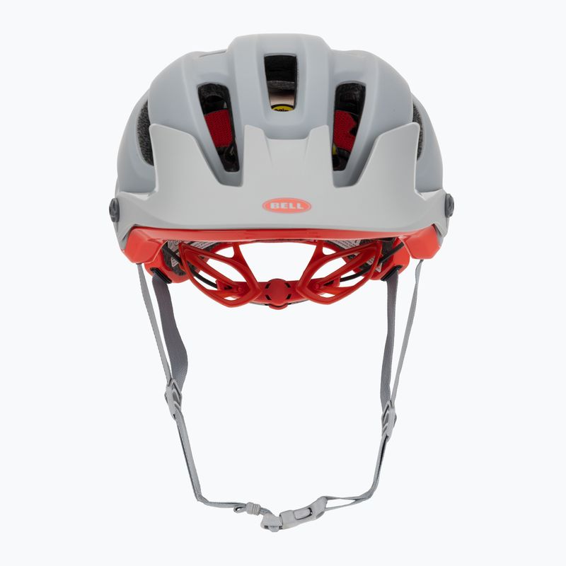Kask rowerowy Bell 4Forty Integrated MIPS matte gloss gray/crimson 2