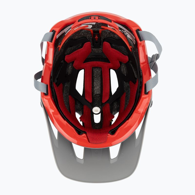 Kask rowerowy Bell 4Forty Integrated MIPS matte gloss gray/crimson 5