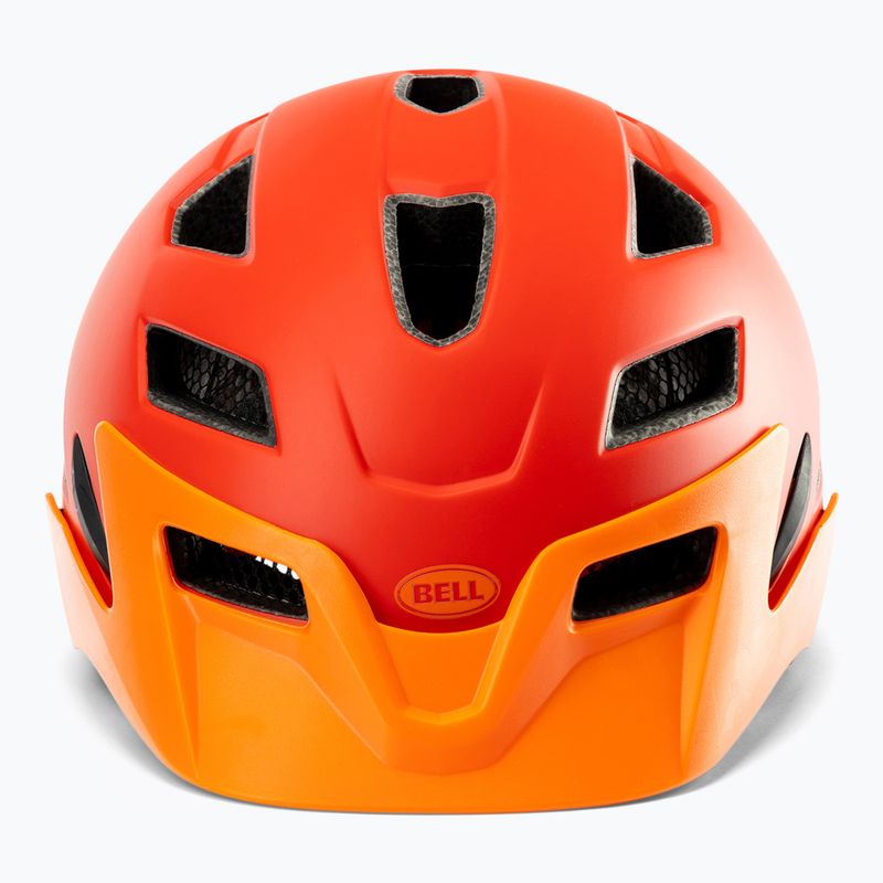 Kask rowerowy dziecięcy Bell Sidetrack Jr matte red/orange 2