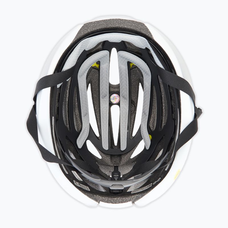 Kask rowerowy Giro Syntax Integrated MIPS matte white/silver 6