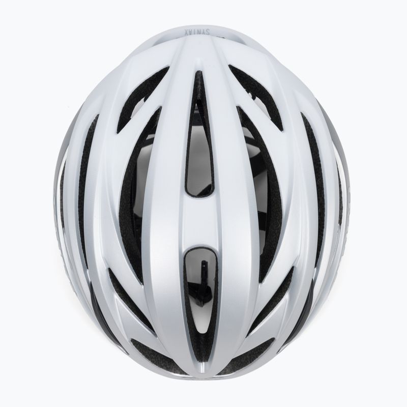 Kask rowerowy Giro Syntax matte white/silver 6