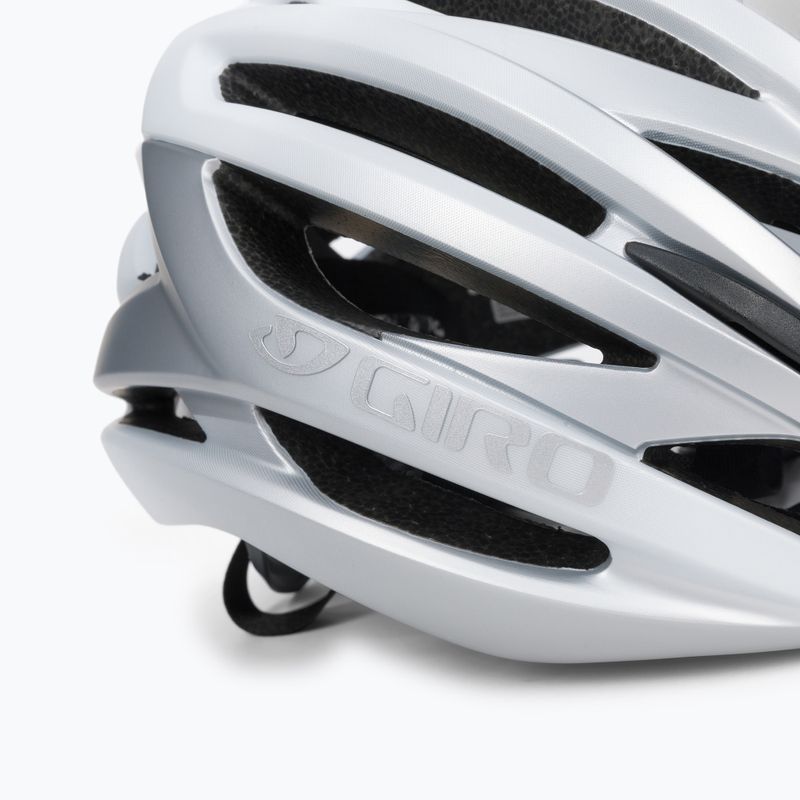 Kask rowerowy Giro Syntax matte white/silver 7