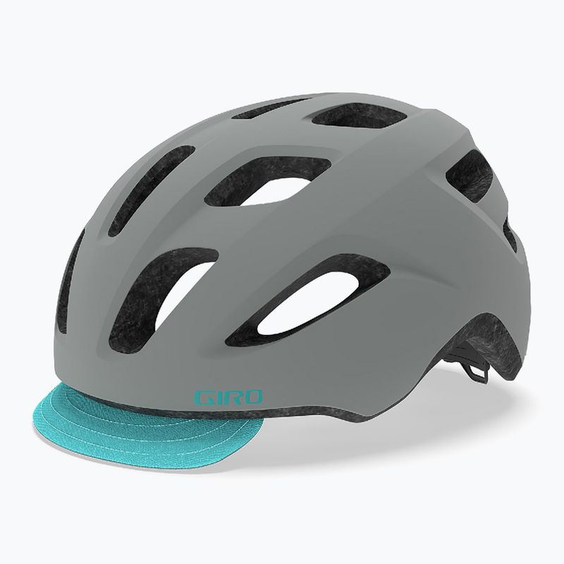 Kask rowerowy Giro Trella Integrated Mips W matte grey dark teal 7