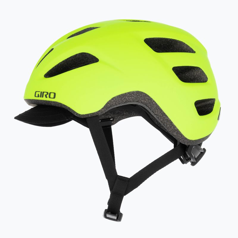 Kask rowerowy Giro Cormick matte highlight yellow black 5