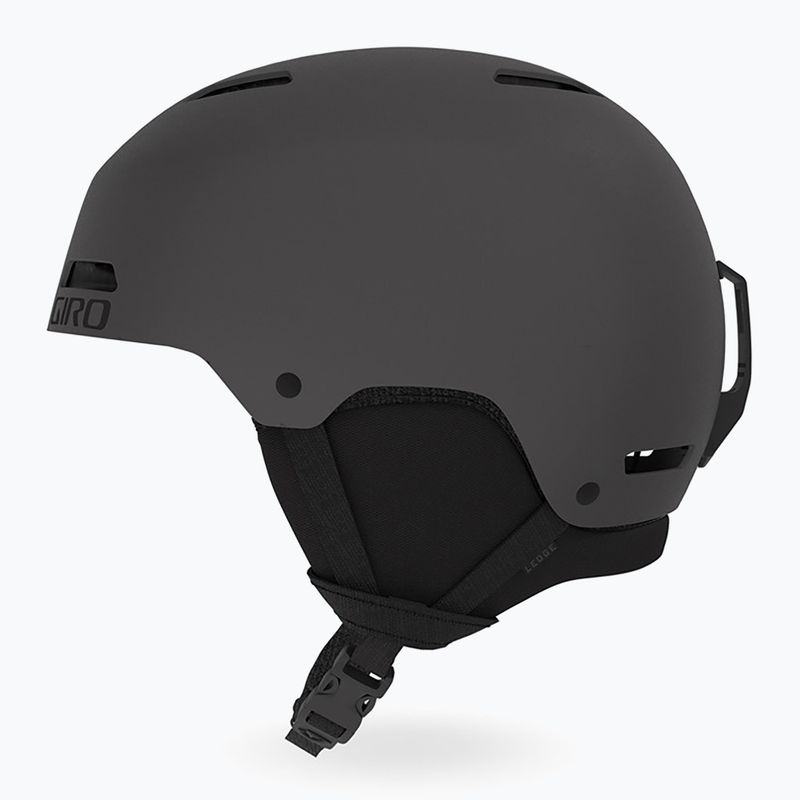 Kask narciaski Giro Ledge FS matte graphite 2