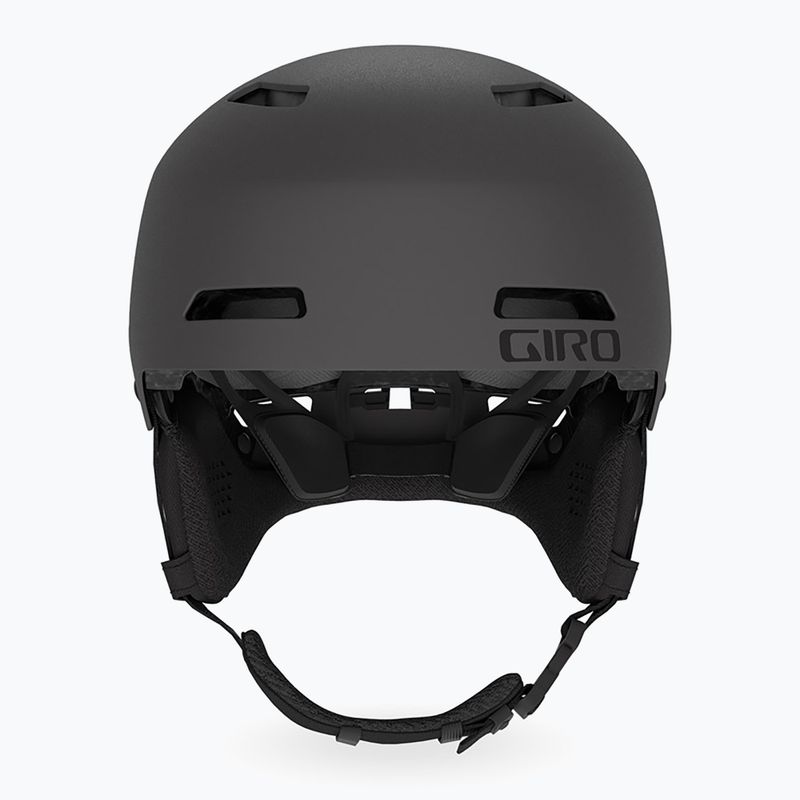 Kask narciaski Giro Ledge FS matte graphite 3