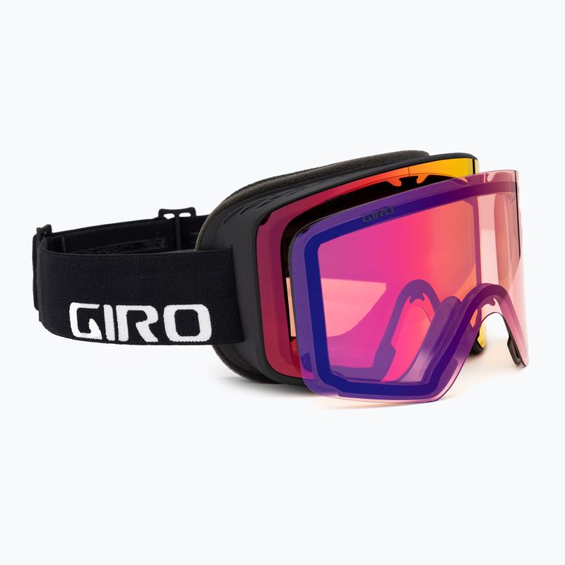 Gogle narciaskie Giro Method black wordmark/ember/infrared
