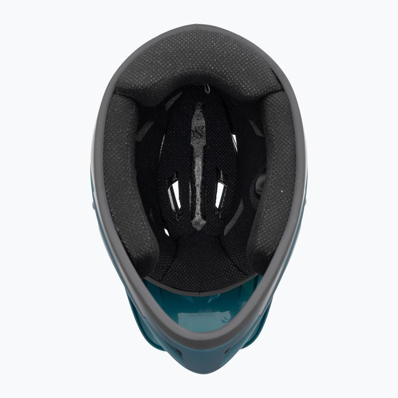 Kask rowerowy Bell Sanction matte blue/hi-viz 5