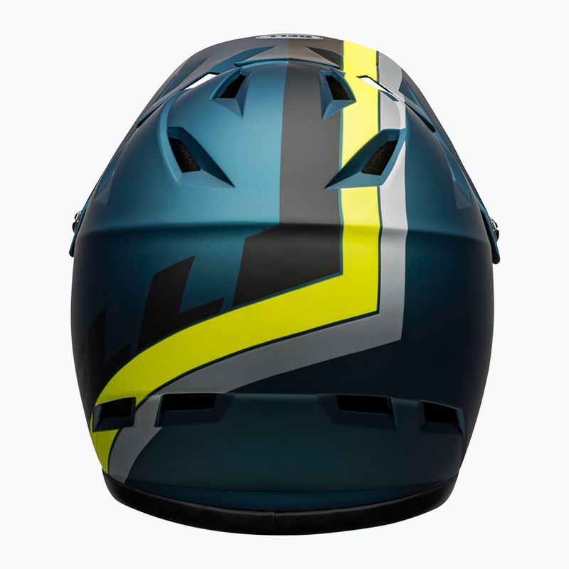 Kask rowerowy Bell Sanction matte blue/hi-viz 8