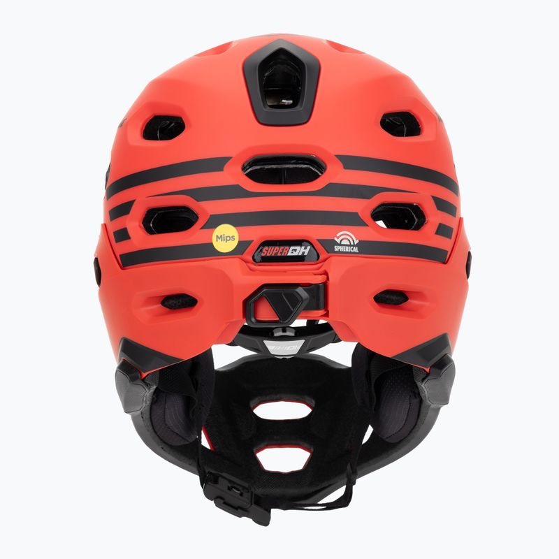 Kask rowerowy Bell FF Super DH MIPS Spherical fasthouse matte gloss red/black 4