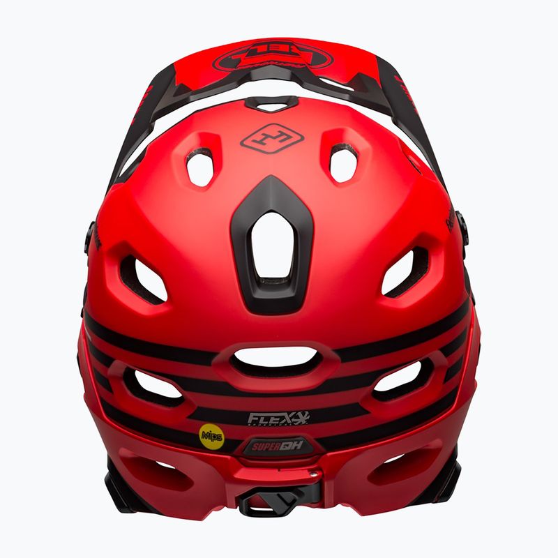 Kask rowerowy Bell FF Super DH MIPS Spherical fasthouse matte gloss red/black 4