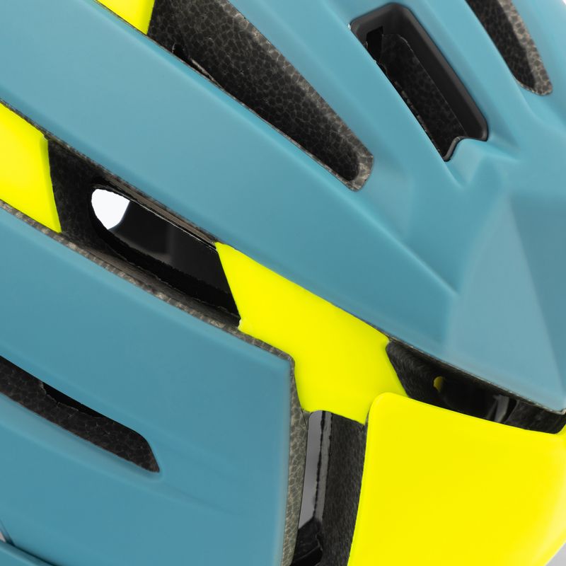 Kask rowerowy Bell FF Super Air R MIPS Spherical matte gloss blue hi-viz 7