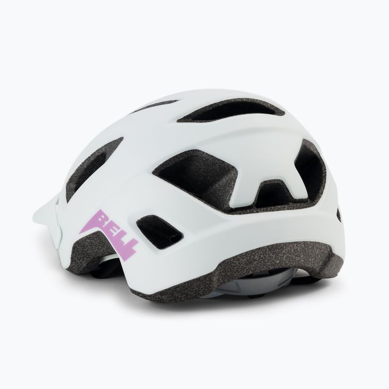 Kask rowerowy dziecięcy Bell Nomad Jr matte white purple 4