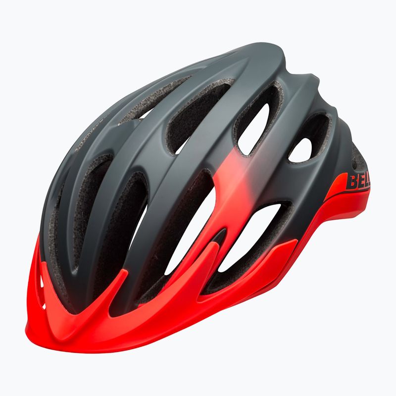 Kask rowerowy Bell Drifter matte gloss gray/infrared