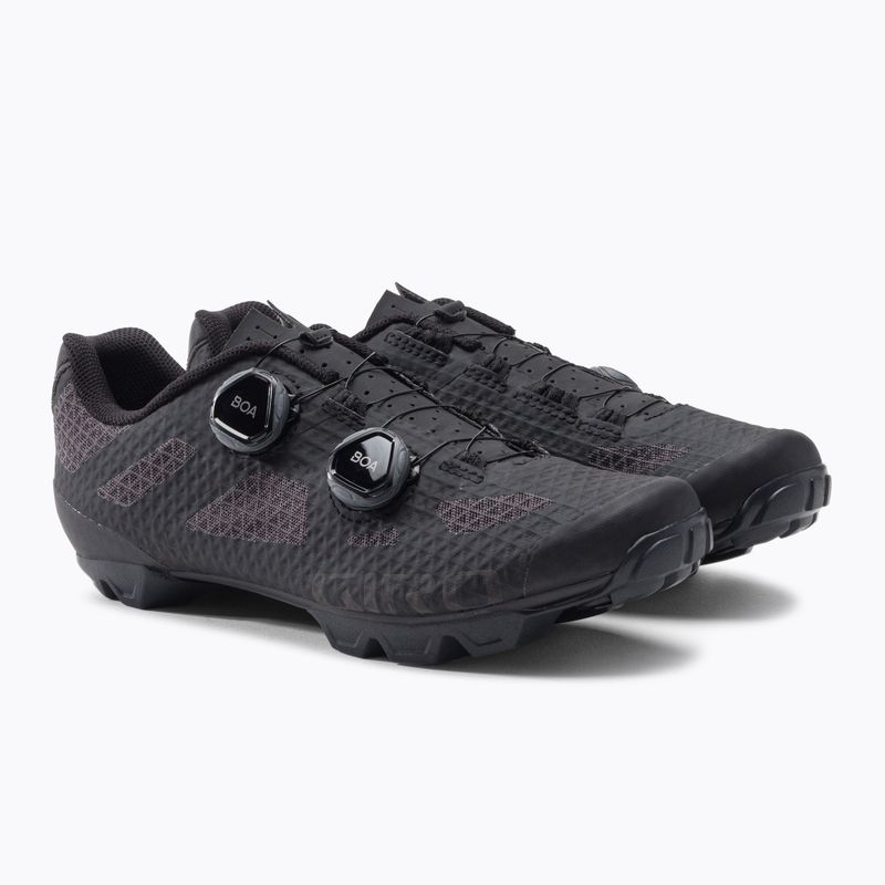 Buty rowerowe MTB męskie Giro Sector black/dark shadow 5