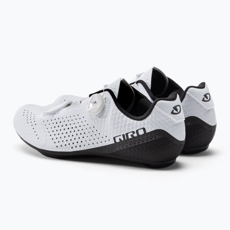 Buty szosowe męskie Giro Cadet Carbon white 3