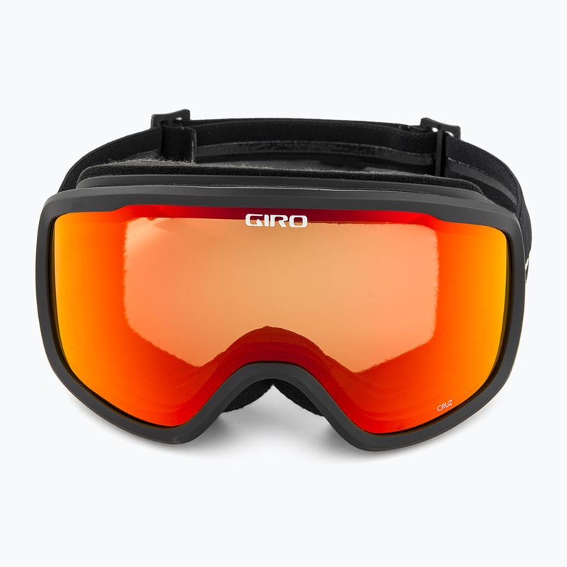 Gogle narciarskie Giro Cruz black wordmark/amber scarlet 2