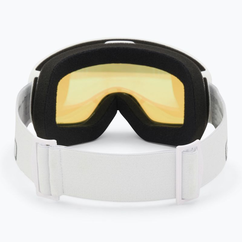 Gogle narciarskie Giro Cruz white wordmark/yellow boost 3